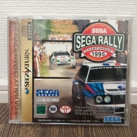 Sega Saturn Software Sega Rally Championship With Manual Tested Used 1995 Japan