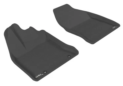 Floor Mats Custom Liners Kagu All Weather Black 1st Row for 2011-17 Lexus CT200h - Image 1 of 4