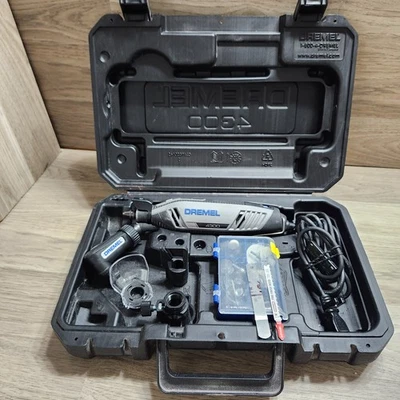 Dremel 4300 Corded Rotary Tool Kit 1.8A Variable Speed Accessor Attachments - Image 1 of 4