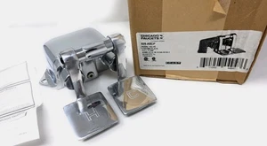 Chicago Rubinetti 625-ABCP Valvola a pedale doppio piede piastra cromata flusso completo ecast - Foto 1 di 9
