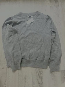 Gap Kids Crew Neck Sweater New Kids 8 Years Gray Color 100% Cotton - Picture 1 of 1
