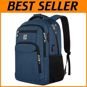 15.6 Inch Laptop Backpack - Water Resistant - Picture 1 of 9