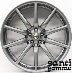 4 Rims Alfa Romeo 4C 18" / 19" Original Anthracite Glossy 50529656 50529691 - Picture 1 of 5