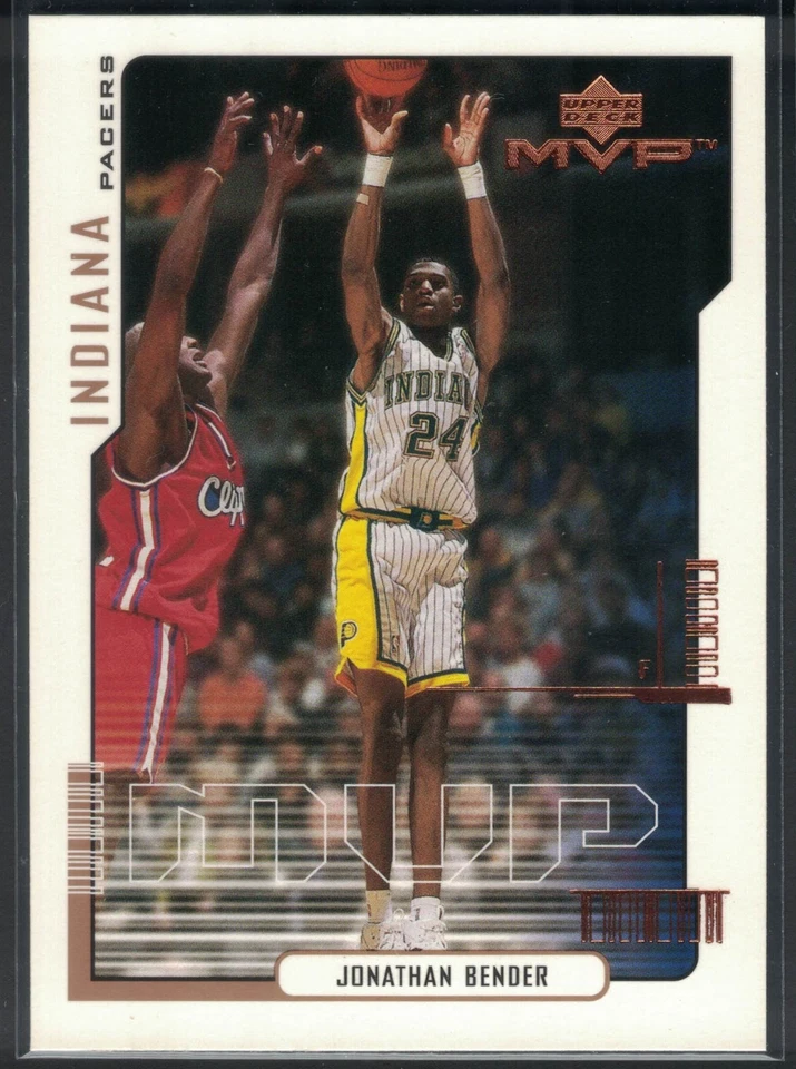 Jugador Más Valioso de Cubierta Superior 2000-01 - Jonathan Bender #70 Indiana Pacers Foto 1 de 1