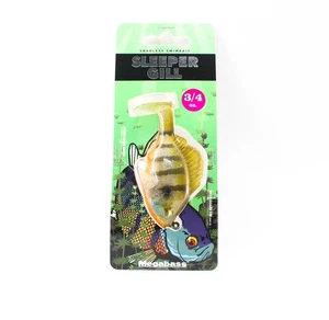 Megabass Soft Lure Sleeper Gill 3.2 Inch 3/4 oz Sunshine Gill OB (8882) - Picture 1 of 6