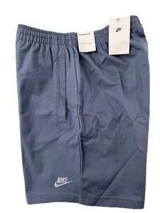 Nike Shorts Herren Gr. L, XL Sportswear Club Twill BLAU Sommer Freizeit Strand - Bild 1 von 18