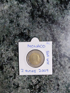 2 euros euro Monaco Alberto II 2009 UNC