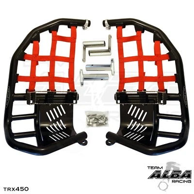 Protector de talón TRX 450R Nerf Bars Pro Peg Alba Racing 218 T7 BR Foto 1 de 2