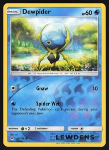 Dewpider - 32/131 - Reverse Holo Common - Forbidden Light - Pokemon Card - Picture 1 of 2