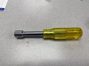 Proto 9220 Hex Head Fractional Nut Driver 5/8" Large Yellow Handle Hollow Shaft - Picture 1 of 1