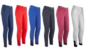 Damen Reithose Silikon Vollbesatz Flex Basicline HKM by Reiterladen24 Gr. 34-52 - Bild 1 von 7