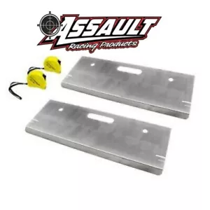ARC 82015 Aluminum Toe Plates with Tape Measures IMCA USRA NASCAR Off Road - Picture 1 of 1
