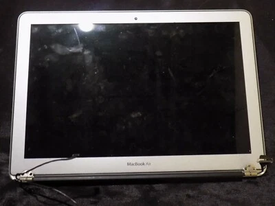 Used MacBook Air 13" A1466 Complete LCD Display Screen Assembly w/ Bad LCD - Image 1 of 3