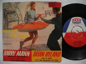 BARRY MANN Who Put The Bomp / BRIAN HYLAND Let It Die + 2 EP 45 7" 1961 Sweden - Picture 1 of 2