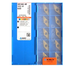 KORLOY VBMT160408-HMP NC3020 Inserti in carburo CNC UTENSILE - Foto 1 di 4