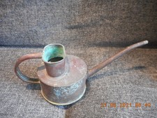 Vintage Haws long reach solid copper watering can, indoor/outdoor garden, bonsai