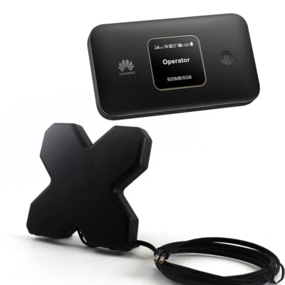 Huawei E5785 Mobile Wifi E5785Lh-22c LTE 4G Cat.6 + TS-9 Panorama Antenna Bianco - Immagine 1 di 4