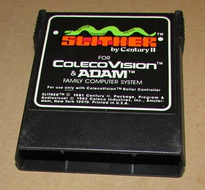 Slither for Colecovision Fast Shipping! Authentic - Image 1 of 2