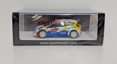 MODELLINO AUTO 1:43 SPARK FORD FIESTA R5 FOURMAUX RALLY MONTE CARLO 2019 DIECAST - Immagine 1 di 4