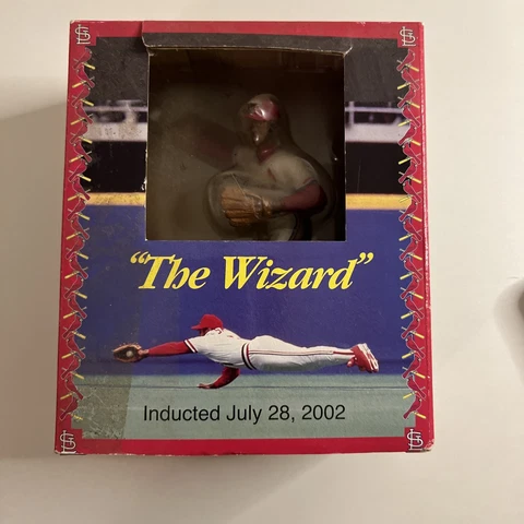 OZZIE SMITH (THE WIZARD) STATUE INDUCTED HALL OF FAME 7-28-2002 Cover