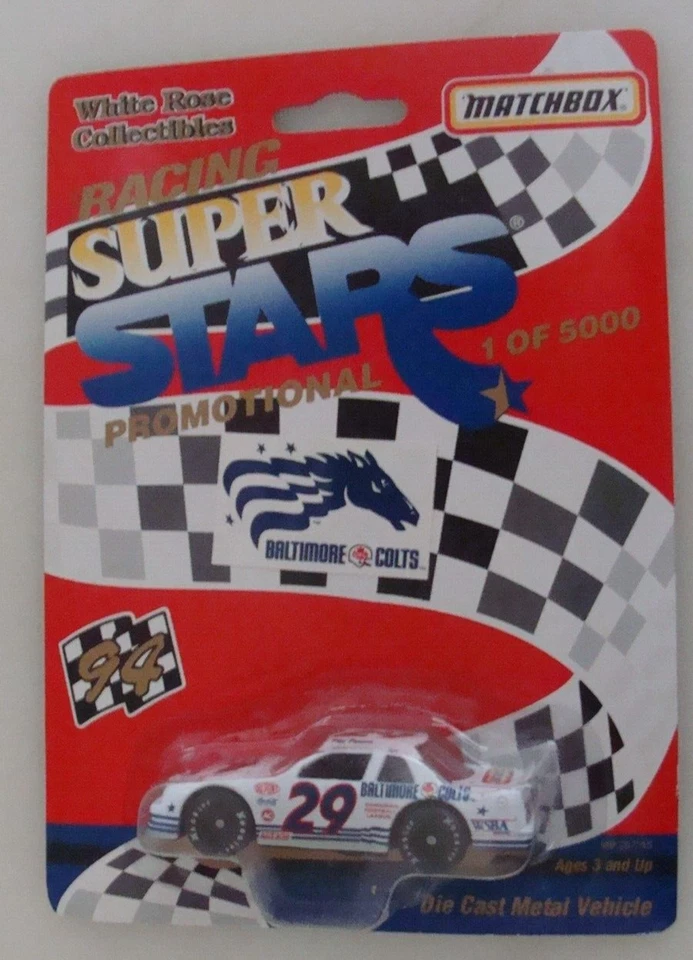 #29 Phil Parsons escala 1:55 Baltimore Colts Matchbox Promo Muy buen estado 1/5000 Foto 1 de 4