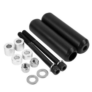 Rear Upper Shock Sliders Mount 6.5" Crash Bar For Harley Dyna Super / Wide Glide - Picture 1 of 8