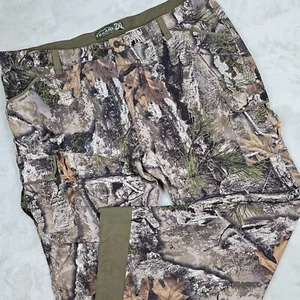 Takeri TrueTimber Camo Cargo Pants Mens 2XL Atera Woodland Real Tree Hunting EUC - Picture 1 of 22