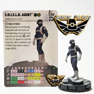 Marvel Heroclix S.H.I.E.L.D. AGENT 007 COMMON Collector's Trove Set SHIELD - Picture 1 of 1