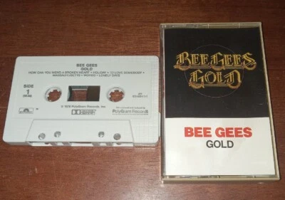 Bee Gees Gold Cassette Tape 1976 Polygram "Lonely Days" & "Massachusetts"  - Image 1 of 3