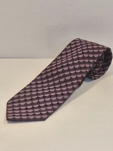 Purple Patterned Imperial Business Polyester Necktie Business Formal Tie - Picture 1 of 5