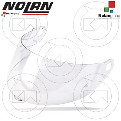VISIERA ORIGINALE NOLAN NMS-02 CLEAR TRASPARENTE PER CASCO N91 / EVO - N90 - Immagine 1 di 2