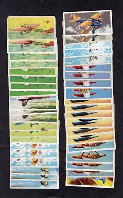 LYONS TEA CARDS WINGS OF SPEED 1961 MIXED LOT OF 64 - Image 1 of 4