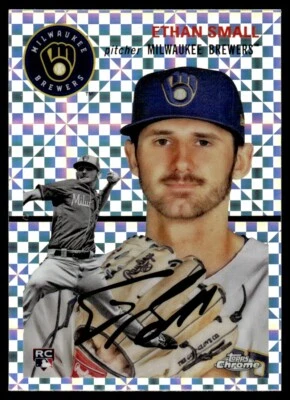 2023 TOPPS CHROME PLATINUM XFRACTOR ETHAN SMALL - Image 1 of 2