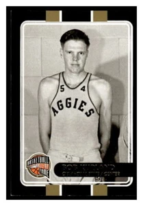 Salón de la Fama Panini 2010 #150 Bob Kurland Black Border #/199 - Imagen 1 de 2