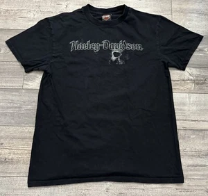 Vintage Y2K Harley Davidson Shirt Mens Size Large Skull Big Logo Oregon 2000’s - Picture 1 of 9
