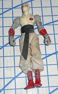 Figura de acción Hasbro GI Joe Sigma 6 Storm Shadow 8 pulgadas 2005 máscara blanca en muy buena condición - Imagen 1 de 3