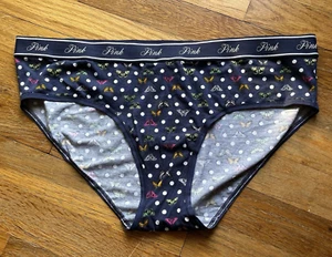 Victoria's Secret PINK Hiphugger Hipster Underwear Panties Butterflies XXL NWT - Picture 1 of 4