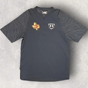 Houston Astros Baseball Under Armour All Seasons Coaches Shirt Size Small Men's - Picture 1 of 9