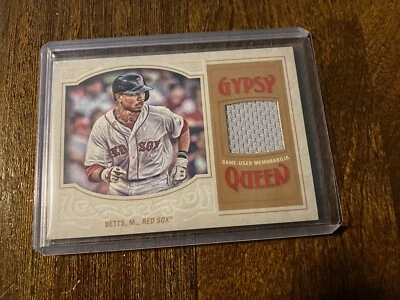 2016 Topps Gypsy Queen - Relics #GQR-MBE Mookie Betts (MEM) - Image 1 of 2