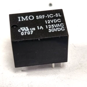 SRF-1C-SL-12VDC General Purpose Relay, SRF Series, Power, Non Latch - Picture 1 of 2