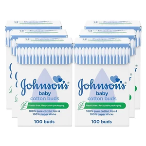 Johnson's Cotton Buds - 100 Units Pack 6 - Picture 1 of 4