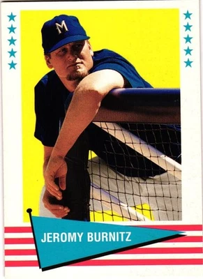 1999 Fleer Tradition 复古 '61 #25 Jeromy Burnitz Milwaukee Brewers  — 第 1/2 张图片