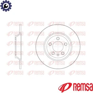 2x BRAKE DISC 62521.00 FOR AUDI A1Sportback VW POLOVI DLAA/DKLA/DUSB/DLAC 1.0L - Picture 1 of 6