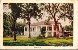 BEAUVOIR Jefferson Davis Residence c1907 Jamestown Expo Postcard - Picture 1 of 2