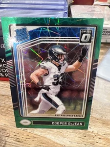 2024 Panini Donruss - Rated Rookie Cooper DeJean Green Velocity  - Picture 1 of 9