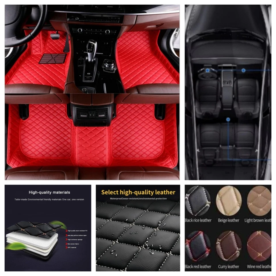 For Ford Taurus All Weather Car Floor Mats Trunk Mats Waterproof Luxury Liners Foto 1 de 4