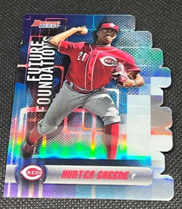 2019 Bowman's Best Future Foundations Refractors #FFHG Hunter Greene Reds - Picture 1 of 2