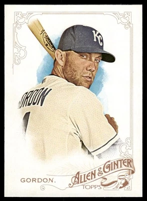 2015 Topps Allen & Ginter Alex Gordon #254 Kansas City Royals - Image 1 of 2