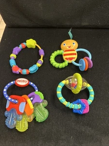 Mixed Lot Baby Toys 2 Bright Starts 1 Nuby And I More - Picture 1 of 10