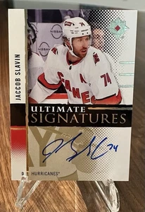 2024-25 Upper Deck Ultimate Collection - Jaccob Slavin - Ultimate Signatures - Picture 1 of 2